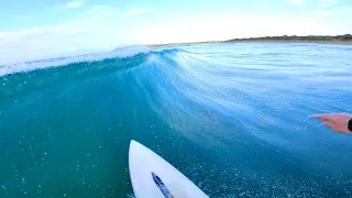 POV SURFING WINDY AND STRAIGHT
