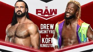 Drew McIntyre vs Kofi Kingston - Raw 24/05/21 | WWE En Español