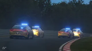 Gran Turismo™SPORT Dodge Charger SRT Hellcat Safety Car Nürburgring Nordschleife