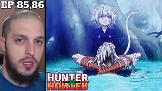 FIRST TIME REACTING TO Hunter x Hunter Episode 85 & 86 || HxH Reaction IN 2023!!!
