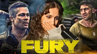 "the darkest one yet" FURY (2014) ☾ MOVIE REACTION - FIRST TIME WATCHING!