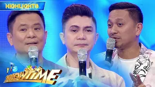 Jhong, Vhong, and Ogie are emotional in giving a message to their children | It's Showtime