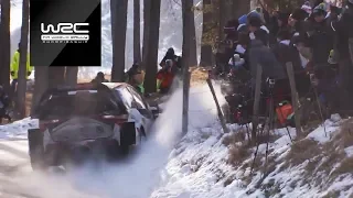 WRC Rallye Monte-Carlo 2019 Highlights SS11 + SS12 Ogier, Neuville, Loeb, Latvalla, Tanak.