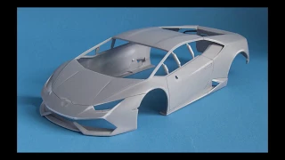 Lamborghini Huracán LP610-4 DMC - Aoshima 1:24 Build