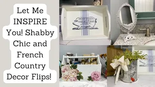 Let Me INSPIRE You! Shabby Chic and French Country Rustic DIY Decor!