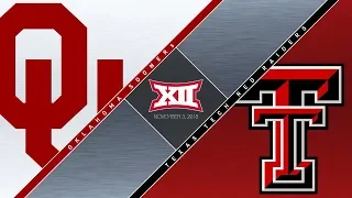 OU Highlights vs Texas Tech (11/03/2018)