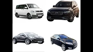 Лучшие Авто 2023 года//VOLVO XC 90//FORD MONDEO IV//VOLKSWAGEN MULTIVAN// PEUGEOT RCZ.