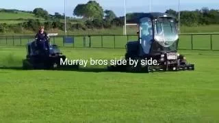 Murray bros side by side. Part of The Grass lads.