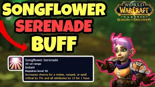 WoW SoD - Songflower Serenade Buff Guide