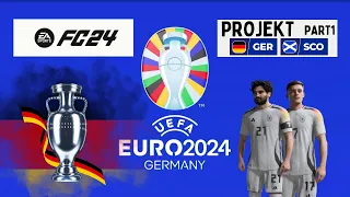 EURO 2024 GERMANY #fc24 Projekt - PART1: Deutschland vs. Schottland (Vorrunde Spiel 1) #dfb