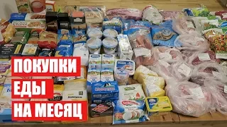 ПОКУПКИ ЕДЫ НА МЕСЯЦ ✔ НОЯБРЬ  ✔ СКОЛЬКО Я ТРАЧУ? #светланабисярина