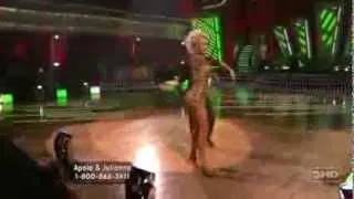 Apolo Anton Ohno and Julianne Hough - Samba - Week 5