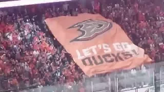 Anaheim ducks  round 1 game 1 Stanley Cup playoffs