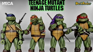 Neca 1990 Teenage Mutant Ninja Turtles live Action Movie Figures Review  4K 2022 Edition