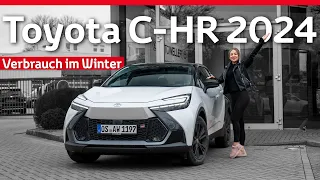 Toyota C-HR 2024 | Verbrauchscheck im Winter ❄️