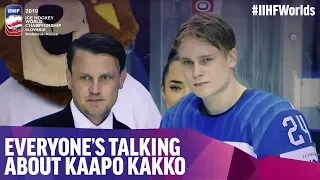 Everyone's talking about Kaapo Kakko | #IIHFWorlds 2019