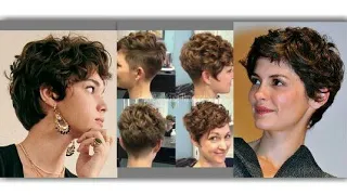 60 Of The All Time Best💗 Curly Short Pixie Haircut//40+Hottest Way To Have Curly Short Hair Styles😍