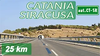 CATANIA - SIRACUSA | Autostrada CT-SR | Percorso completo feat. @SicilianDriverSR