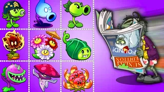 PvZ2 200 Plants Max Level vs Super Sunday Edition Zombie - Who Will Win?