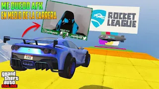 VOY AL BAÑO EN PLENA CARRERA DE GTA Y PASA ESTO! INCREIBLE!! - CARRERA GTA 5 ONLINE