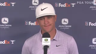 Cameron Champ: Thursday Flash Interview 2021 John Deere Classic