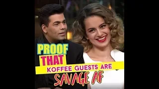 Proof That Koffee Guests Are Savage AF | MissMalini