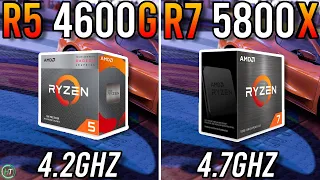 Ryzen 5 4600G vs Ryzen 7 5800X - Should You Upgrade?
