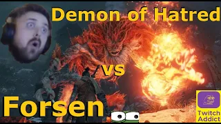 Forsen vs Demon of Hatred - SEKIRO - Death & Final fight compilation