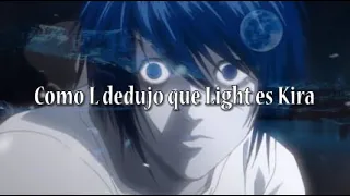 Como L dedujo que Light es Kira Análisis de la Death Note