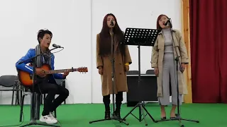 Jeff & Sheri Easter - New Day ( cover by- Curhah Sisters & Brother)