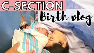 SCHEDULED C SECTION BIRTH VLOG | 2020