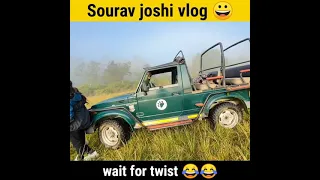 Jungle Safari Mein Maza Aagya 😀 !! #short #youtubeshort #souravjoshi #souravjoshivlog #shorts