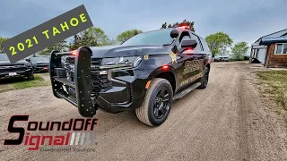 FIRST LOOK at the All New 2021 Tahoe Police PPV SUV Fully Upfitted Sheriff's Patrol Unit