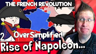 History Noob Watches OverSimplified - The French Revolution (Part 2) | Cults & Guillotines!