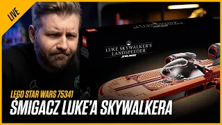 Unboxing i Live Build LEGO Star Wars 75341 Śmigacz Luke'a Skywalkera