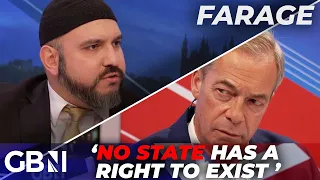 Nigel Farage and Muslim activist in HEATED debate over Israel - 'NO STATE has the right to exist'