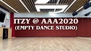 (Empty Dance Studio) 2020 AAA ITZY - INTRO + WANNABE (Rock ver.) + Not Shy