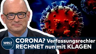 CORONA: Epidemische Notlage? "Ich gehe von Klagen aus!" - Das sagt Verfassungsrechtler Boehme-Neßler