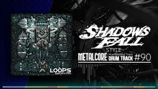 Metalcore Drum Track / Shadows Fall Style / 90 bpm