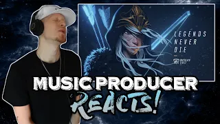 Music Producer Reacts to Legends Never Die (ft. Against The Current) | League of Legends