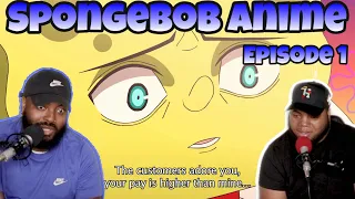 SpongeBob Anime Ep #1: Bubble Bass Arc (Reaction)