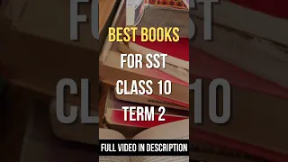 best reference books for class 10 cbse sst term 2