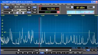 HPSDR CW mode 20 m UA4ATB video 2015 02 22 15:10