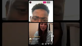 Cvsha en Instagram live avec une française