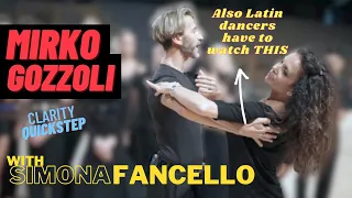 Mirko Gozzoli - workshop "Clarity in Quickstep" feat. Simona Fancello -