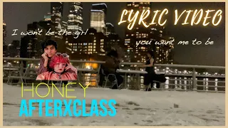 honey lyric video