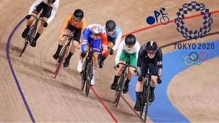 Men's Omnium Points Race 4/4 Final Gold | Izu Velodrome | Olympic Games Tokyo 2020 Live Commentary