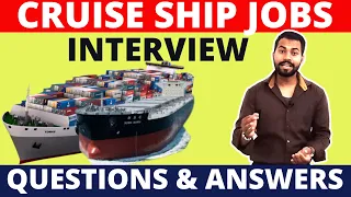 Cruise Ship Jobs Interview Questions & Answers || Cruise Ship Interview Question & Answers