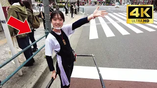 A cute Japanese girl Yuka-chan guided me around Asakusa by rickshaw😊 | Rickshaw in Asakusa, Tokyo