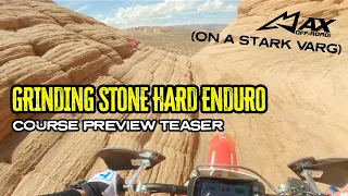 Max Goes Electric! 2024 Grinding Stone Course Teaser w/Max Gerston... on a Stark Varg!